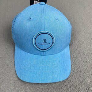 PGA Tour Pro Series Patch Blue Adjustable Golf‎ Hat Cap Breathable Unisex,NEW